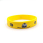Custom silicone Wristband for Adult - Silkscreen Printing (pack of 100) Custom silicone Wristband for Adult - Silkscreen Printing (pack of 100)