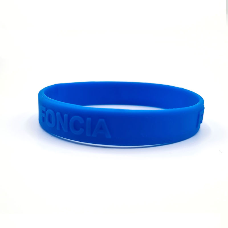 Embossed Custom Silicone Wristbands - Premium - Sogedex Embossed Custom Silicone Wristbands - Premium - Sogedex