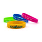 Bracelet silicone personnalisé enfant - Sérigraphie (lot de 100)