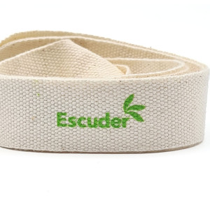 Cordon tour de cou coton personnalisé et crochet métal - Sogedex