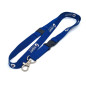Custom detachable and secure Flat lanyard – Metal Hook (pack of 100)