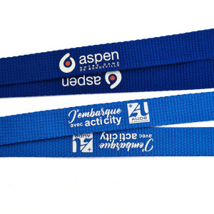 Cordon personnalisé sécurisé & détachable (Lot de 100) - Sogedex