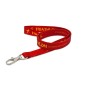 Custom Dye-Sublimation recycled PET Lanyard – Metal Hook (pack of 100)