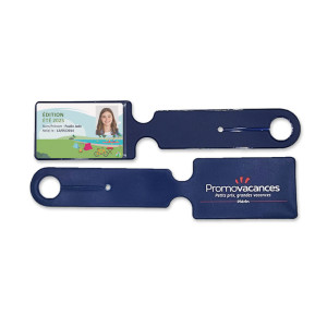 Porte-étiquette de bagage personnalisé (Lot de 100) - Sogedex