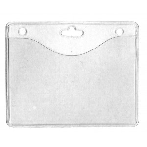 Thick vinyl badge holder - IDS34 (pack of 100)