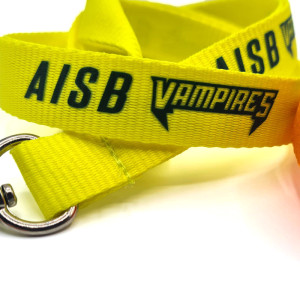 Custom Flat and secure Lanyard – Metal Hook (pack of 100)