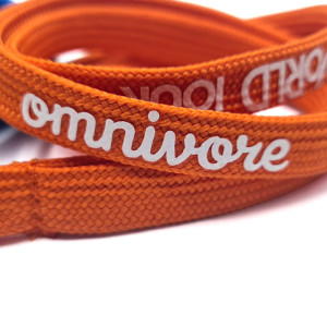 Individuell gestaltbares Schlauch-Lanyard – Metallkarabinerhaken (100er-Pack)