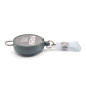 Personalized Round Badge Reels with Sticker (Pack of 100)