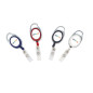 Custom Oval Retractable Badge Reel with Sticker (Pack of 100)