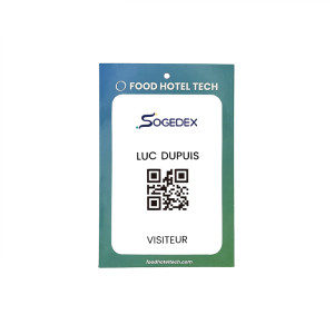 Porte-badge format A6 personnalisable | Sogedex
