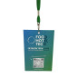 Porte-badge A6 en carton écologique personnalisable (lot de 100)