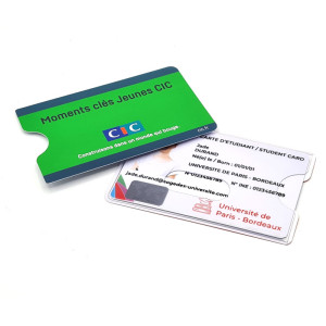Personalisierte IDP80 PVC Kartenschutzhüllen | Sogedex