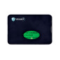 Etui-carte personnalisé en ABS recyclé - Noir (lot de 100)