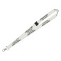 Personalisiertes, flaches, phosphoreszierendes Umhängeband - Metallhaken (100er-Pack)