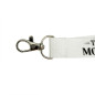 Customised flat glow-in-the-dark lanyard - metal clip (pack of 100)