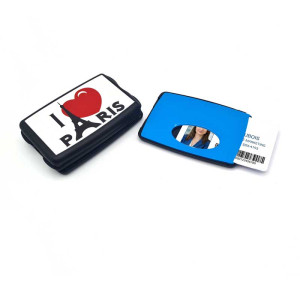Porte-carte rigide personnalisable avec rangement intégré (lot de 100)