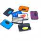 Porte-carte rigide personnalisable avec rangement intégré (lot de 100)