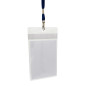 Customizable A6 Clear Recycled PVC Badge Holder (Pack of 100)