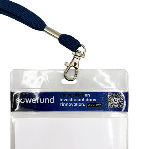 Customizable A6 Badge Holder | Sogedex