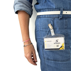 Gebrauchsfertiger Ausweishalter - IDS48 (100 Stück)
