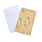 Lot de 100 cartes à imprimer PVC blanches - 1 face adhésive Lot de 100 cartes à imprimer PVC blanches - 1 face adhésive