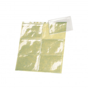 Adhesive card protector for sticking card on document | Sogedex