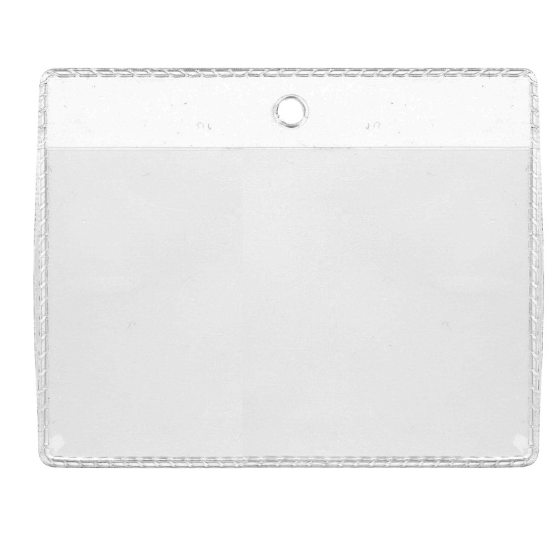 Porte-badge - badge 105 x 70 mm - perforation ronde - IDS 31.1 (lot de 100)