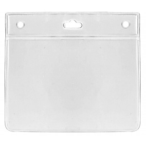 Badge holder for 98 x 67 mm badges - landscape - IDS37H (pack of 100)