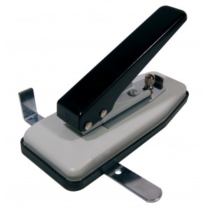 Oblong hole punch tool