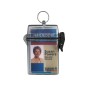 Clear plastic waterproof case with key ring - Clearbox (pack of 10)