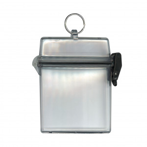 ID card holder with metal ring - waterproof - Clearbox (pack of 10)