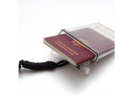Passport holder with lanyard - waterproof - Clearbox (pack of 10)