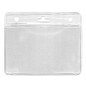 Porte-badge souple pour 2 cartes - horizontal - IDS38 (lot de 100)