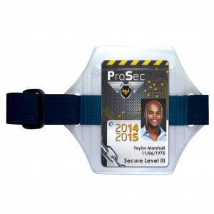 Adjustable armband badge holder - Comfortable | Sogedex