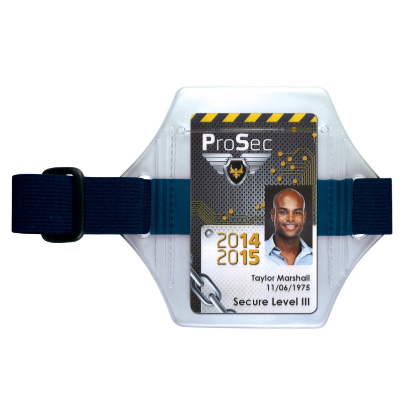 Brassard réglable pour porte-badge - Confortable | Sogedex