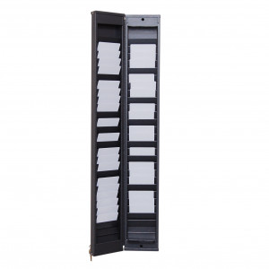 Secure wall storage holder for 50 badges | Sogedex