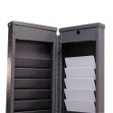 Safe wall rack with lock - for 50 cards (86 x 54 mm)