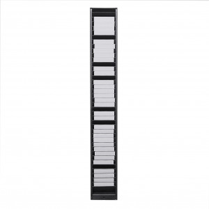 Wall rack for 40 horizontal cards