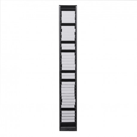 Wall rack for 40 horizontal cards