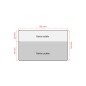 Porte badges mural - 40 cartes (86 x 54 mm)