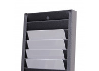 Kartenregal für 40 Karten, Scheckkartenformat (86 x 54 mm) (pro Einheit)