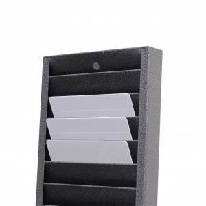 Porte carte mural en métal 25 unités - optimise le rangement|Sogedex