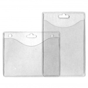 Verstärkte Kartenhülle aus weichem PVC - IDS34 (100 Stück)