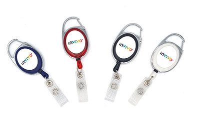 Enrouleurs de badges personnalisés et zips rétractables
