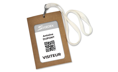Eco-friendly badge holders