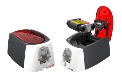 PVC card and badge printers