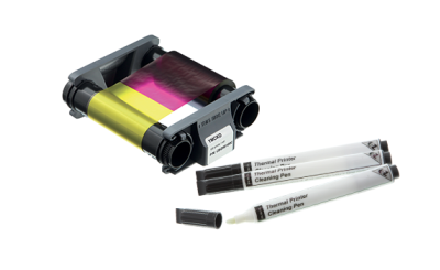 Consumables for badge printer